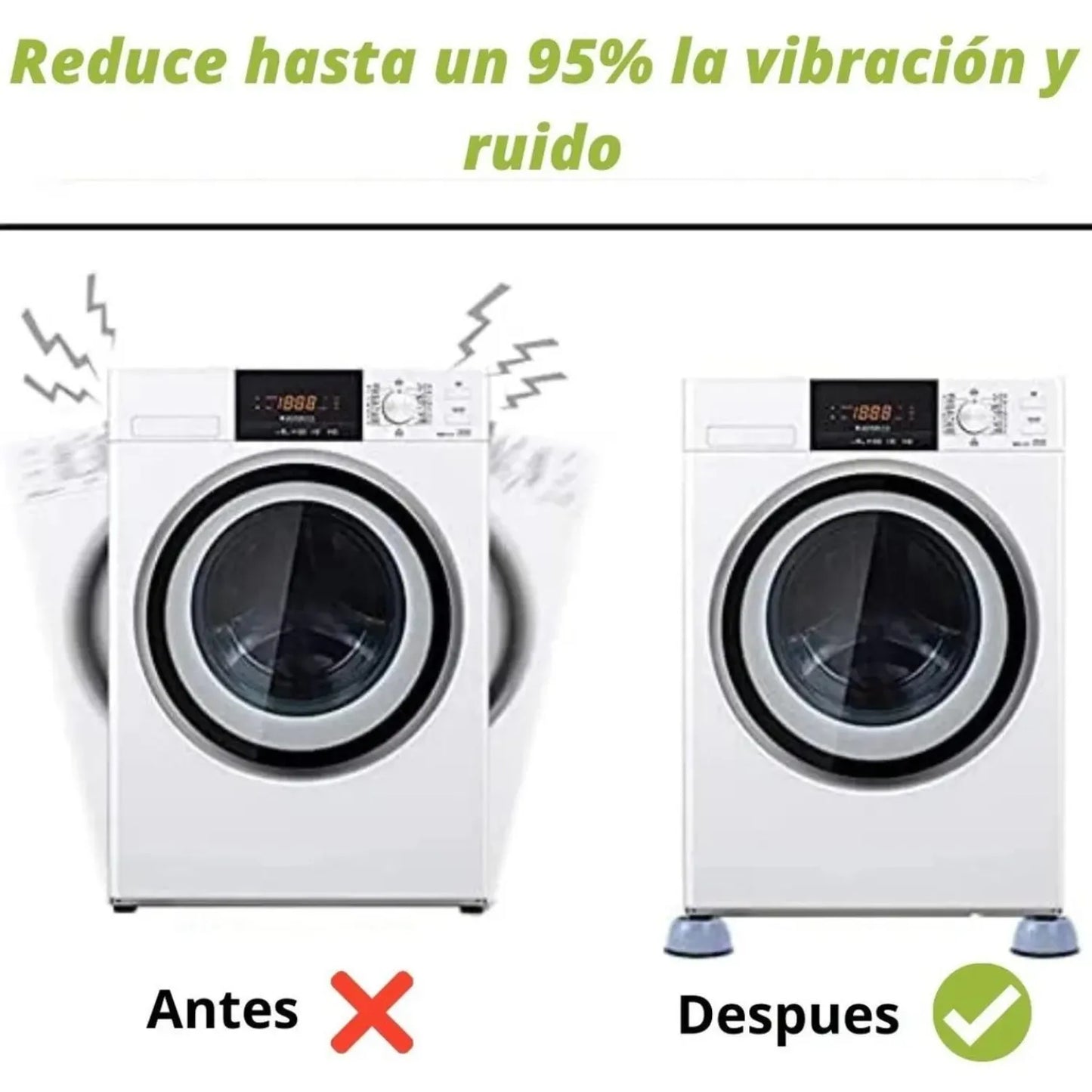 Topes Antideslizantes de Silicona para Electrodomésticos